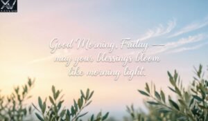 Good Morning Friday Blessings Beautiful Images and Quotes