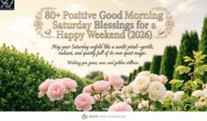 80+ Positive Good Morning Saturday Blessings for a Happy Weekend (2026)