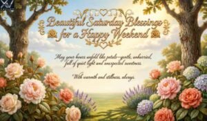 Beautiful Saturday Blessings for a Happy Weekend