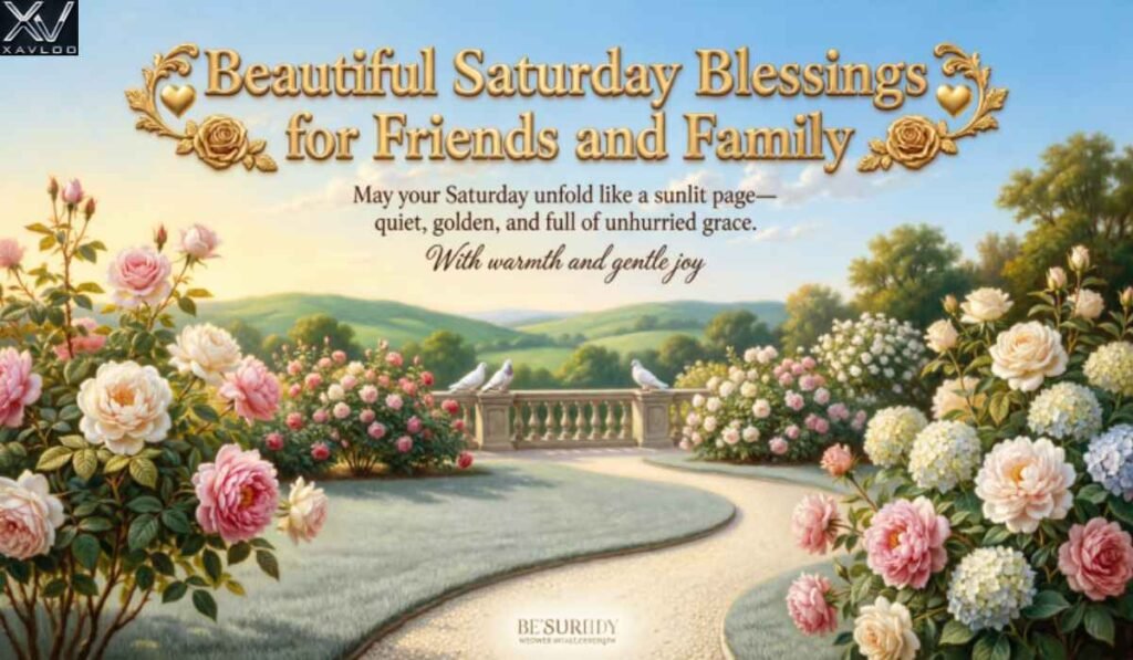 Beautiful Saturday Blessings for Friends and Family