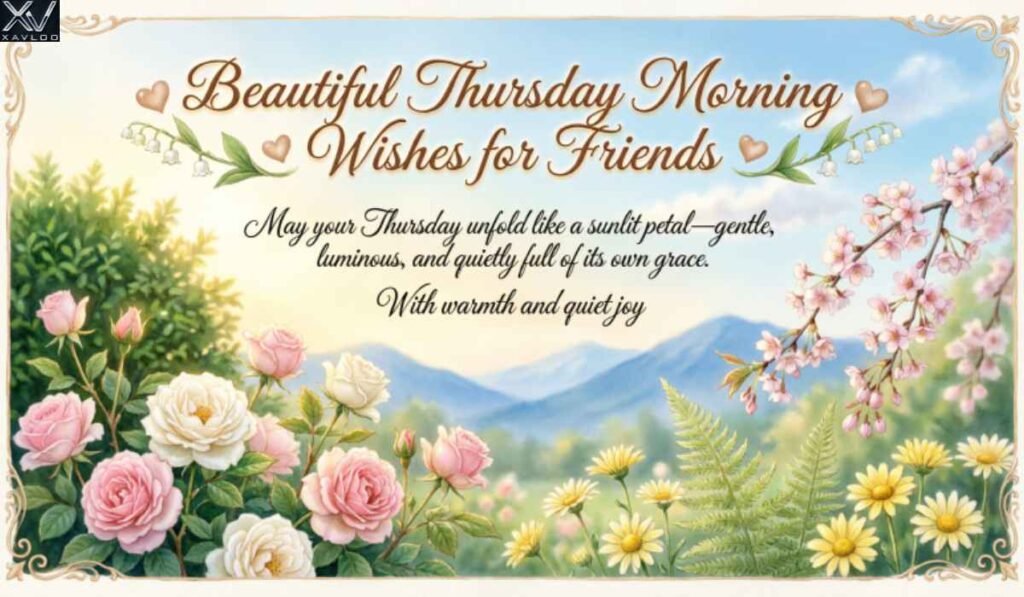 Beautiful Thursday Morning Wishes for Friends