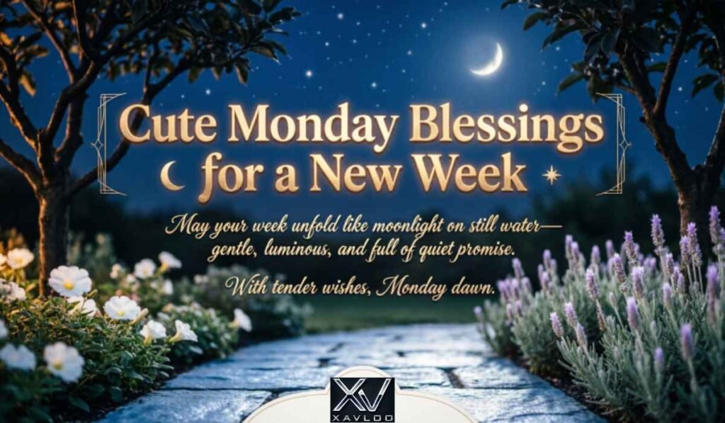Cute Monday Blessings for a New Week