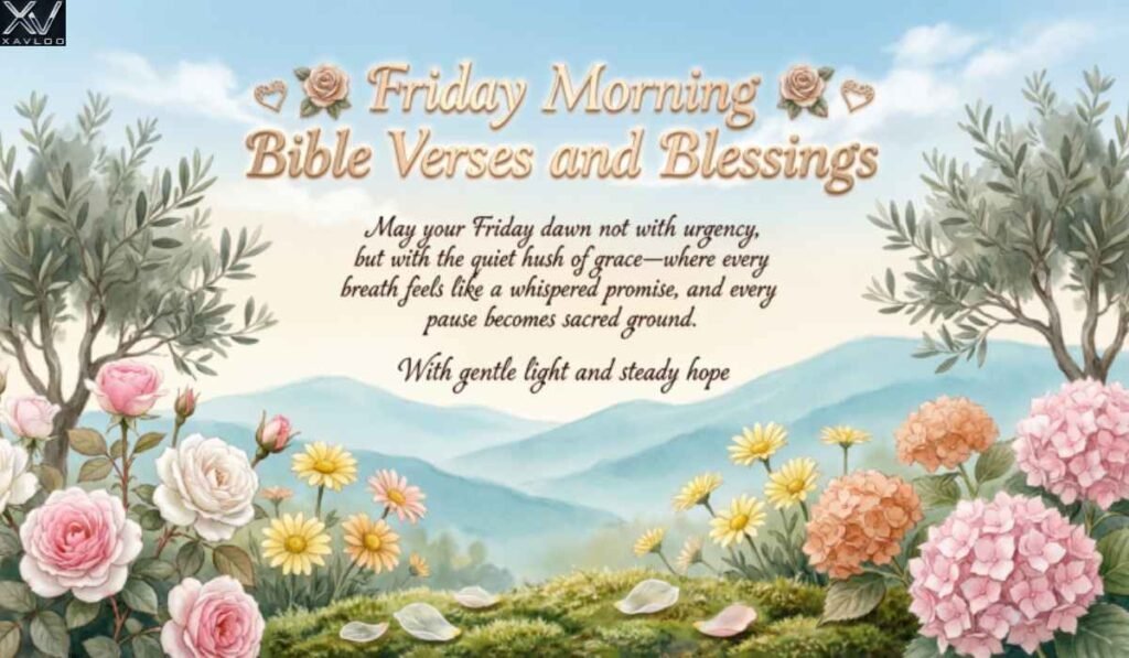 Friday Morning Bible Verses and Blessings