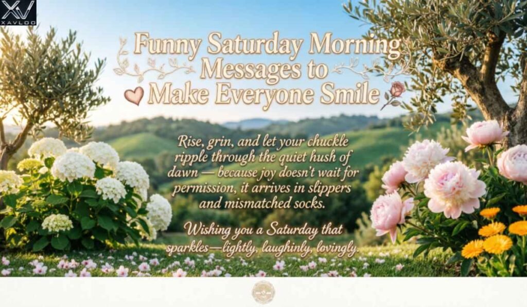 Funny Saturday Morning Messages to Make Everyone Smile