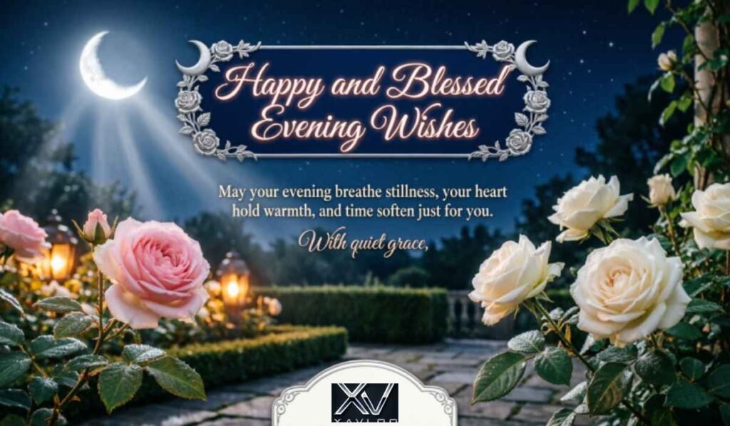 Happy and Blessed Evening Wishes