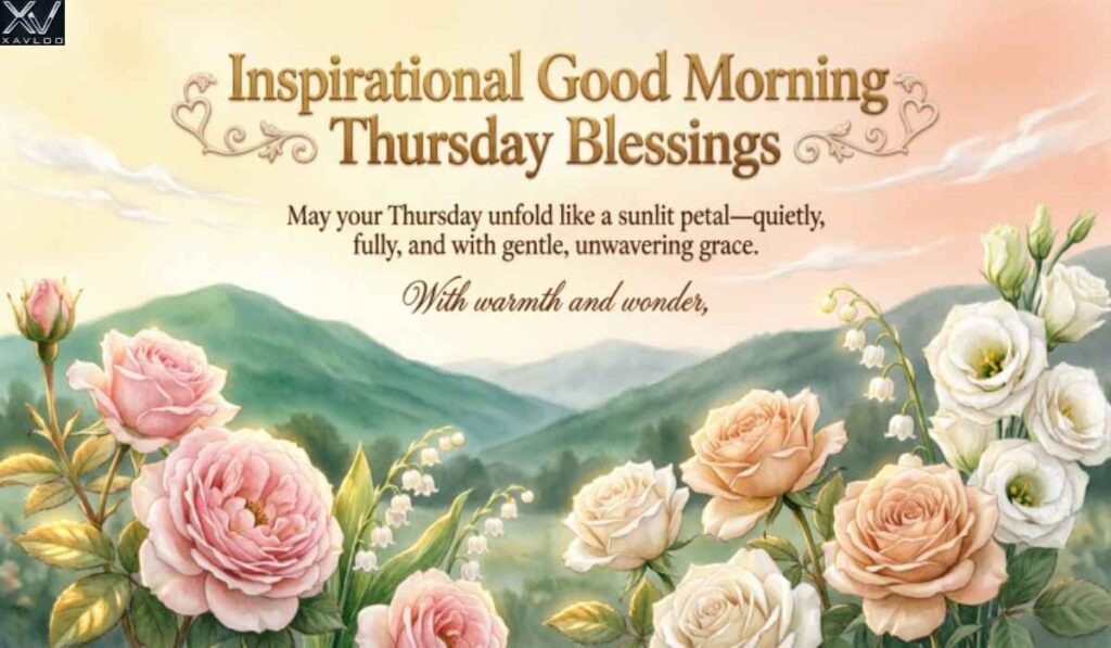Inspirational Good Morning Thursday Blessings