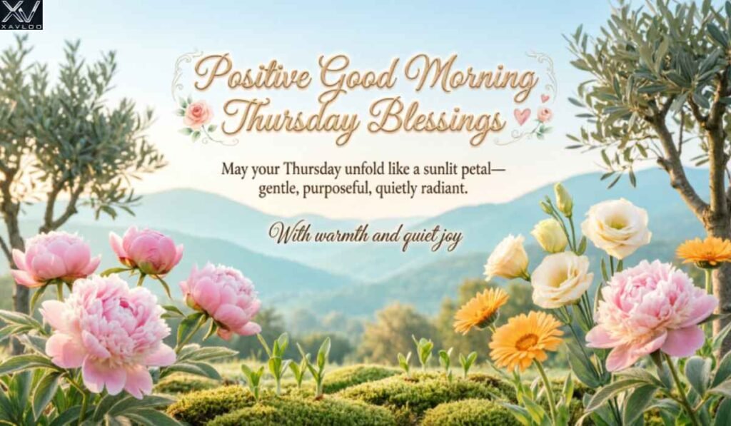 Positive Good Morning Thursday Blessings