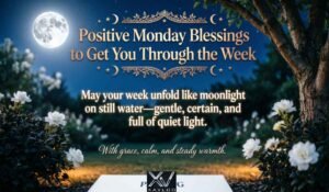 Positive Monday Blessings to Get You Through the Week