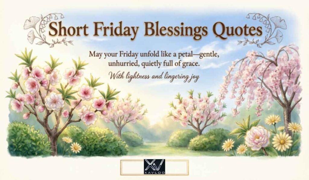 Short Friday Blessings Quotes
