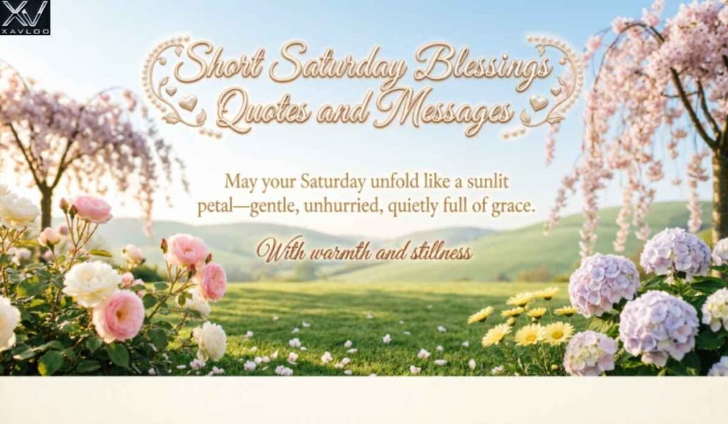 Short Saturday Blessings Quotes and Messages