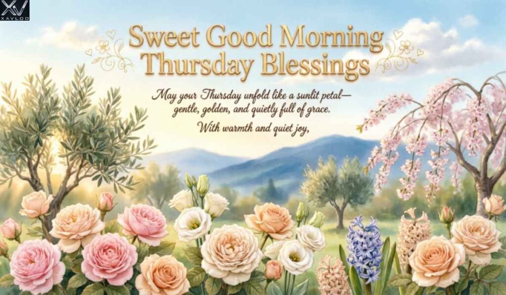 Sweet Good Morning Thursday Blessings