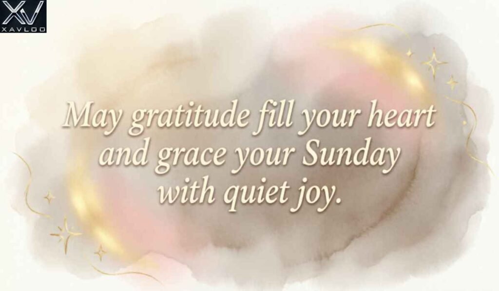 Thankful Sunday Blessings Images