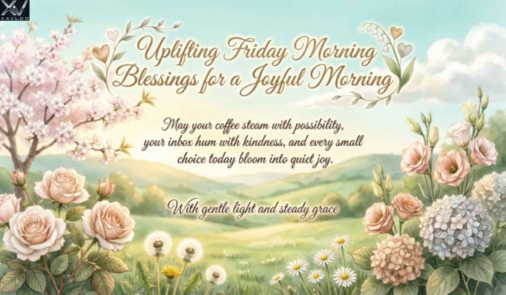 Uplifting Friday Morning Blessings for a Joyful Morning
