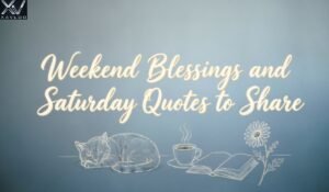 Weekend Blessings and Saturday Quotes to Share